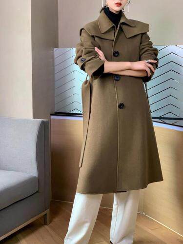 羊绒大衣，女装，MST
