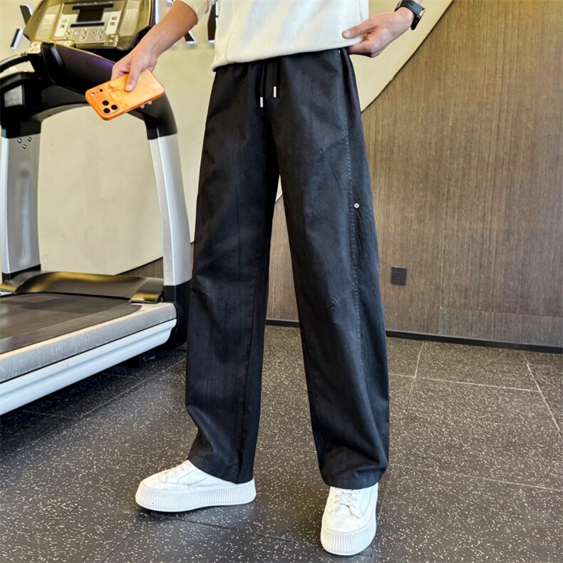 B340K675P70108店主风小伙风春季新款男士水洗棉布休闲裤，男装休闲裤，电商B340