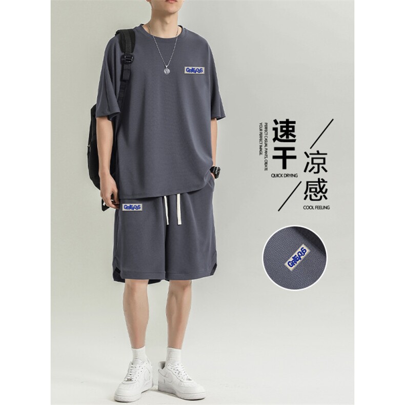 男夏季薄款运动篮球服套装夏天男士休闲短裤男装TZ18-特批-70图片