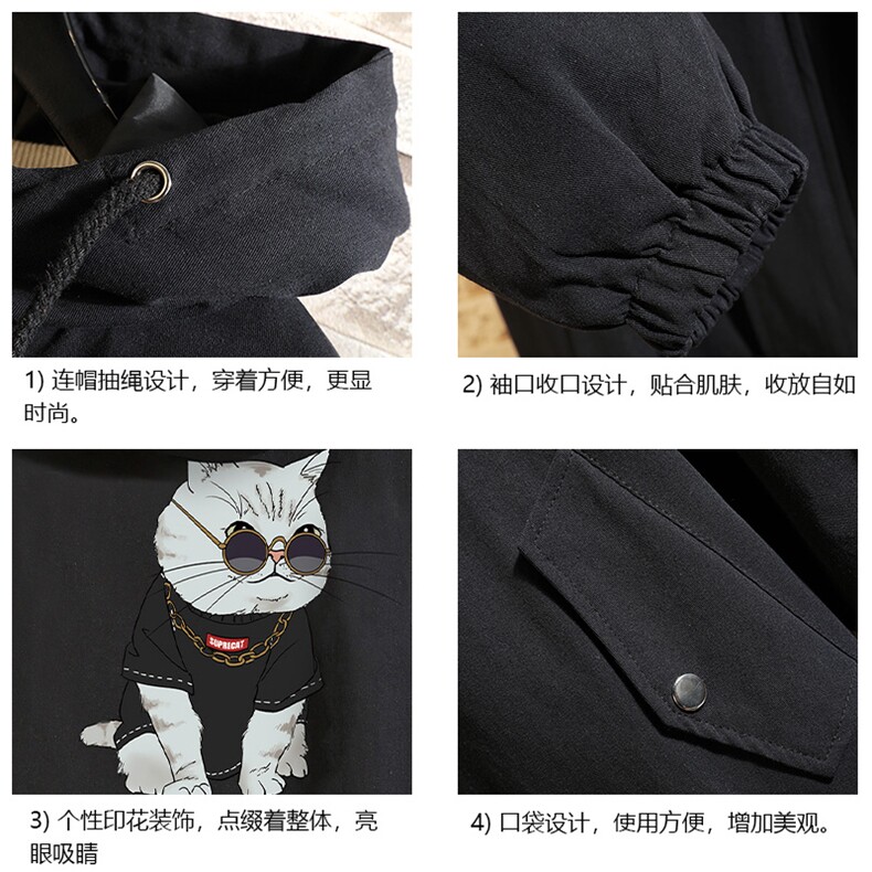 JK41044-P85加棉款-P115纯棉连帽夹克男士大码工装夹克男砖墙,男装夹克,电商A040A