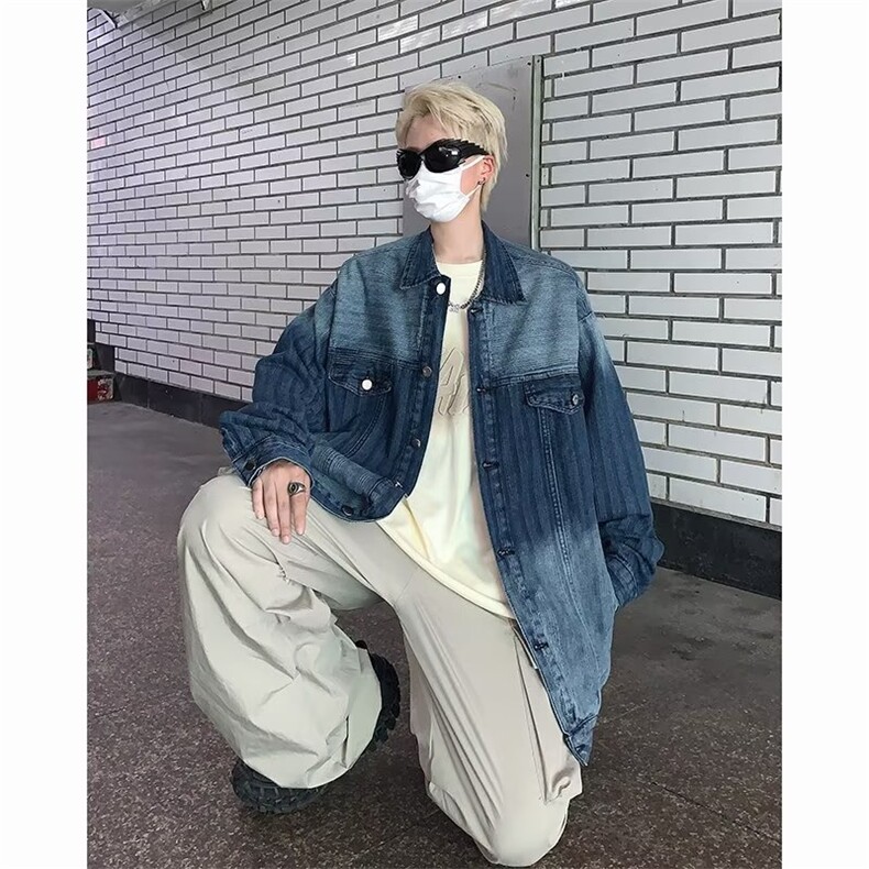 秋季青春流行男夹克文艺潮外套AW029P70,男装夹克,星座1116-2