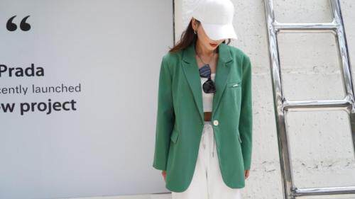 设计师款西装，女装西装，木木林合