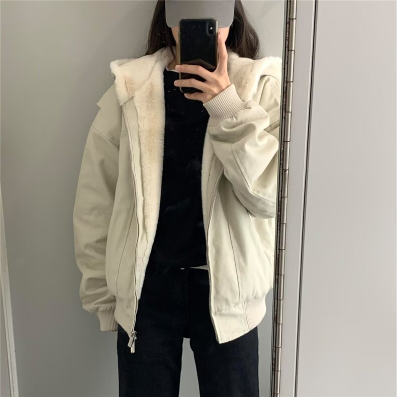 美式复古座山雕连帽毛领棉服冬派克服棉衣外套1001-1-M826-P105,男装棉衣,星座1001-1