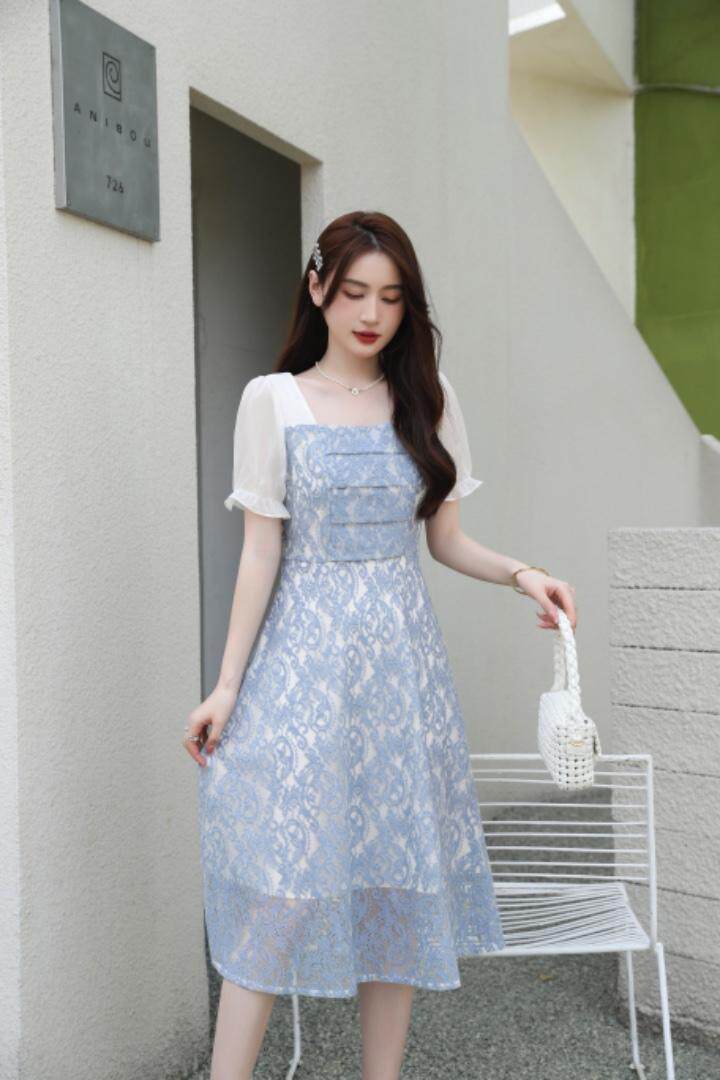 2022夏装新款韩版修身连衣裙，女装连衣裙，衣佳佰分(1F)