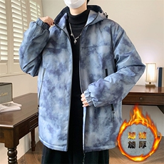 【新品】棉衣2025新款冬季加厚冲锋衣防风防水外套加绒-6605-P60，男装棉衣，星座1105