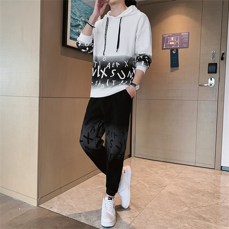 秋季套装男潮流两件套TZ771-P70图片
