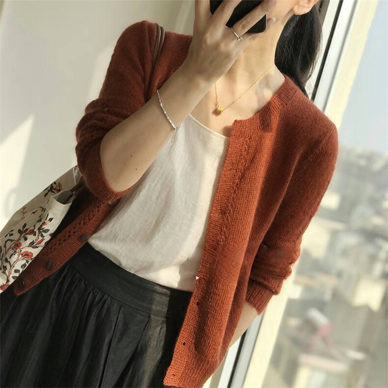 女士针织衫2025年秋季,针织衫/毛衣,泰沅羊绒