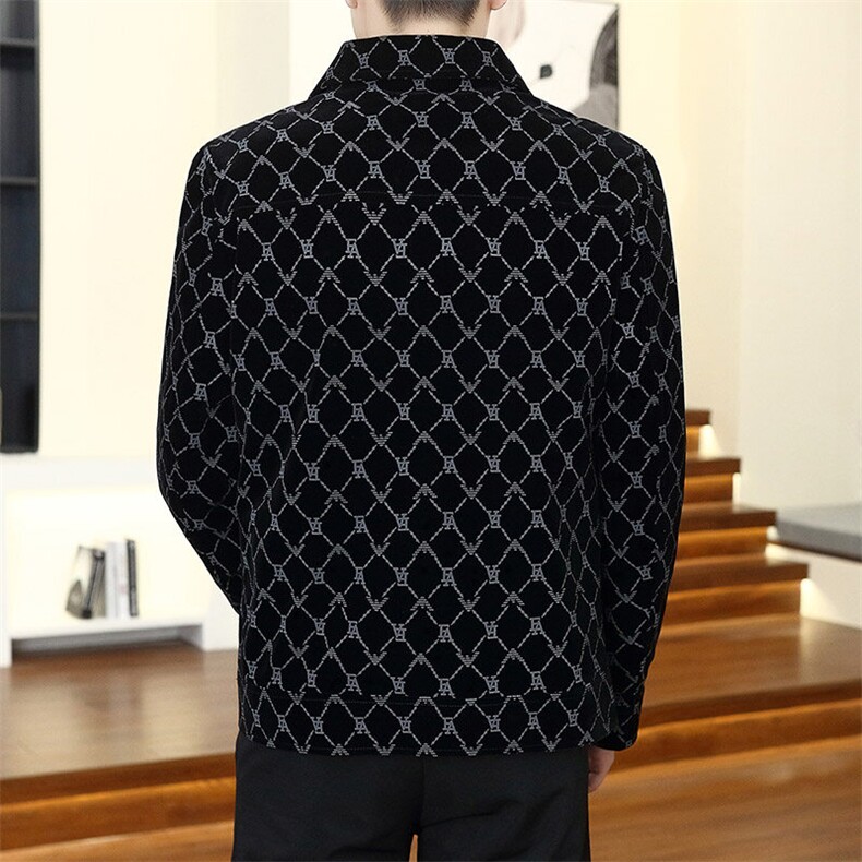 秋季新款潮牌韩版潮流翻领修身百搭夹克外套上衣男JKD11P90,男装夹克,电商B226-2（原B217-2）