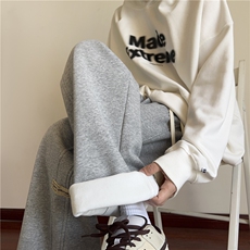 抖音得物品质百搭休闲卫裤212-2-DY149-特P40加绒特P45，男装休闲裤，星座808A-1