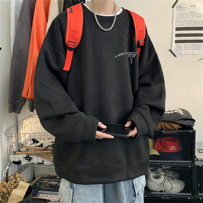 特p32高品质360G麂皮绒圆领卫衣JW2455,男装卫衣,电商B370