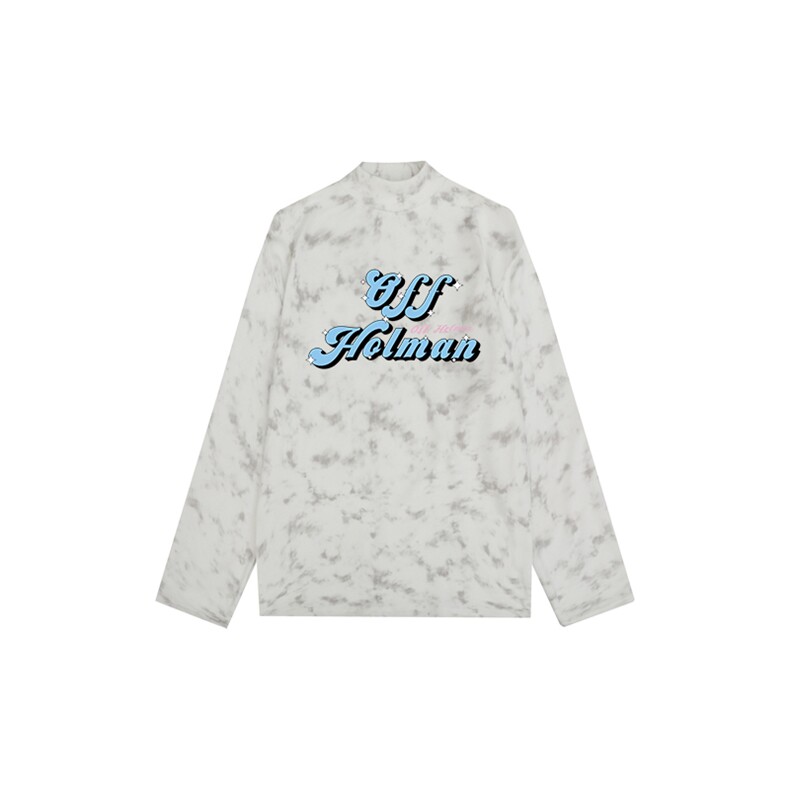 260克重磅扎染德绒半高领打底衫【有货】HD019-DR25423RB-P25图片