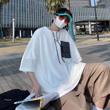 男圆领T恤宽松短袖E07P25，男装T恤，星座1116-2