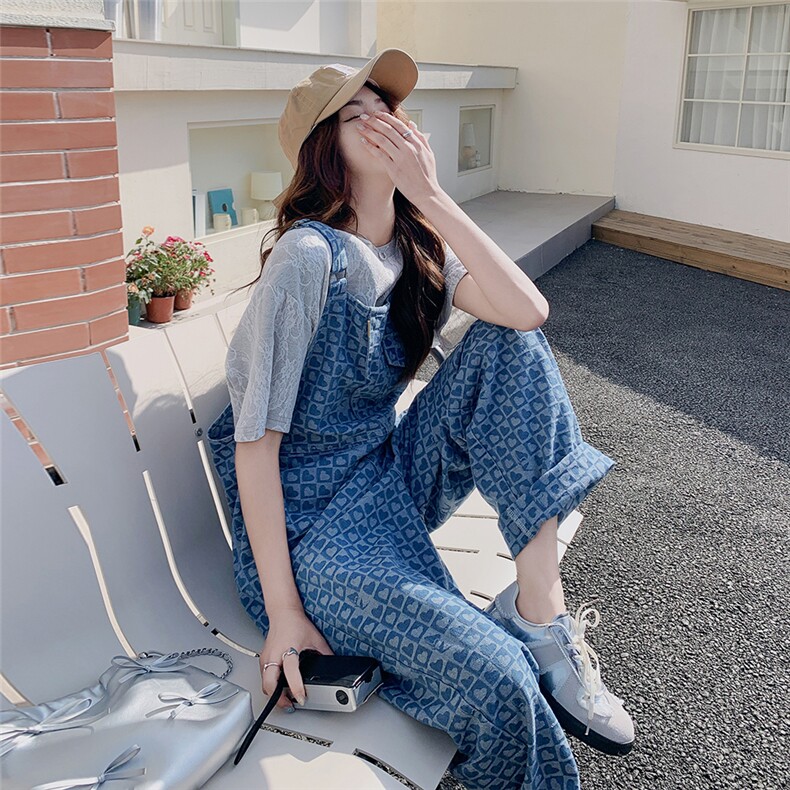 竞品休闲裤，女装连体裤，浪娴服饰