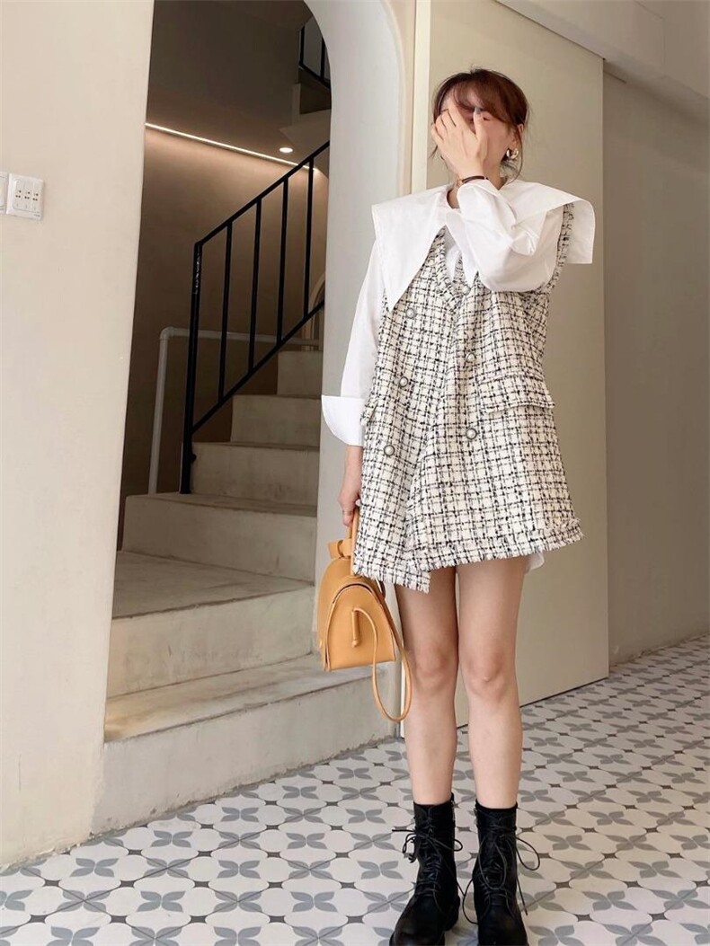 小香风马甲两件套，女装马甲，Balance Studio