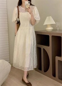 新款 刺绣现货 连衣裙,女装连衣裙,素名