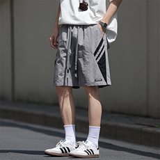 夏季工装短裤男ins潮牌休闲百搭潮流痞帅五分裤D0502-P38，男装牛仔裤，星座308B-2