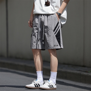 夏季工装短裤男ins潮牌休闲百搭潮流痞帅五分裤D0502-P38图片