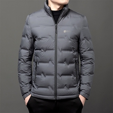男轻薄羽绒服冬季新款立领休闲保暖短款加厚羽绒衣潮服外套男装，男装羽绒服，钱塘6003（原4033）