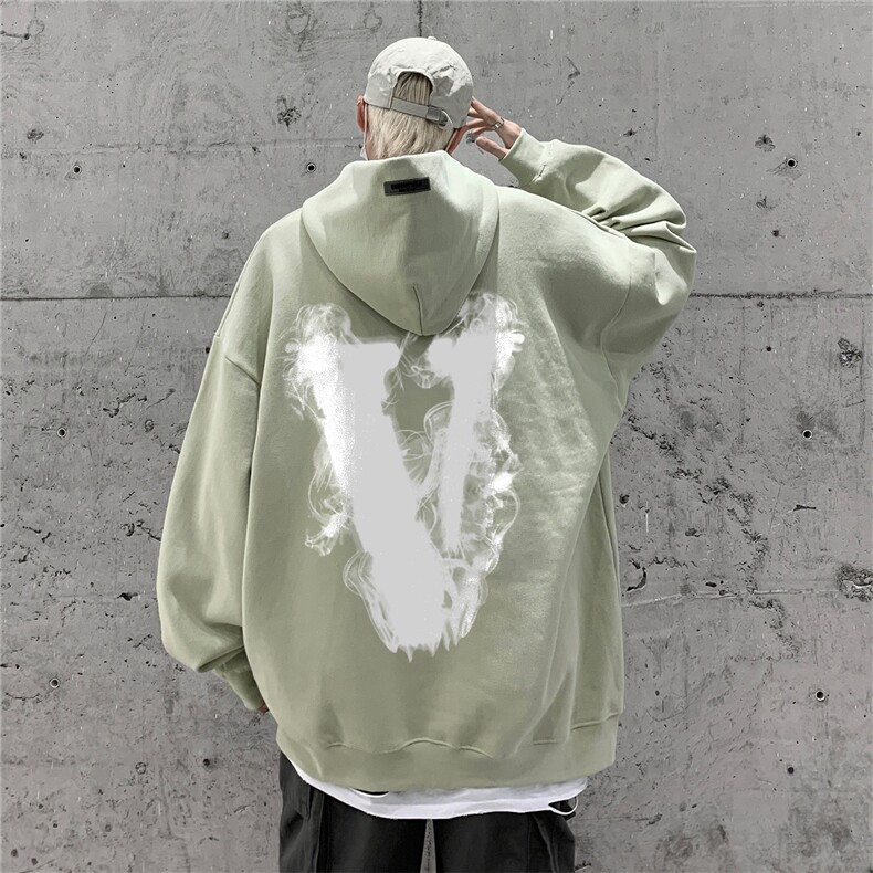 供抖音丶重磅高品棉350克排扣连帽烟雾v卫衣LW6132-特p58控78,男装卫衣,星座508（原C305）