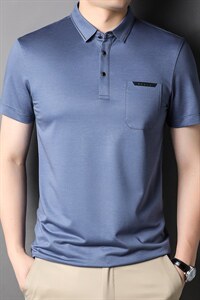 polo衫短袖男夏季潮牌2022新款半袖上衣宽松翻领t恤男图片