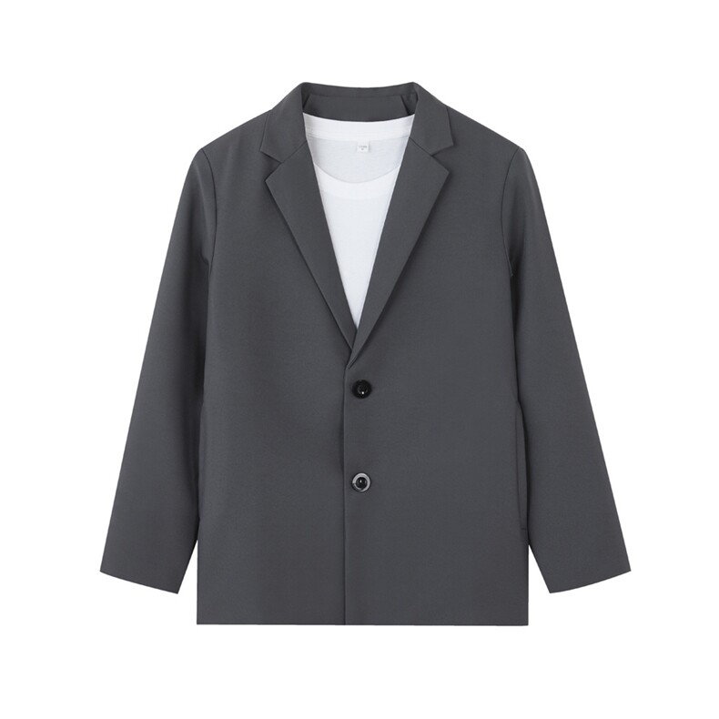 春款男女休闲西服开衫西装结婚伴郎服外套大码S-4XL JK380 P58图片