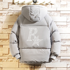 控128加绒面包服男大码羊羔毛棉衣男MY16328-P100，男装棉衣，电商A040A