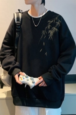 8XL圆领卫衣男超大码胖子肥佬大号长袖t恤S6382-P28，男装卫衣，电商A040