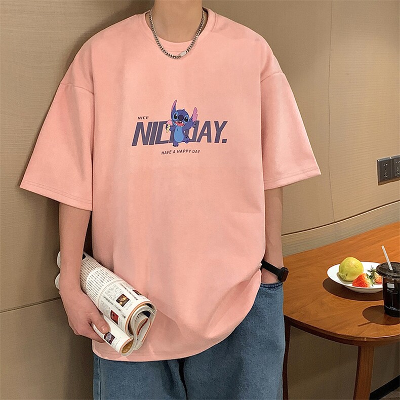 麂皮绒短袖t恤男大码半袖男JD82173-P25,男装T恤,电商A040