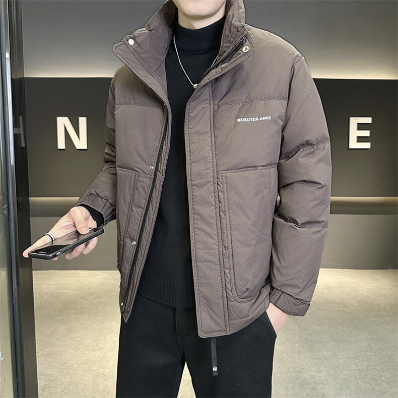 店主风 2025年新款时尚立领潮流保暖羽绒服男A236-G50-P200图片