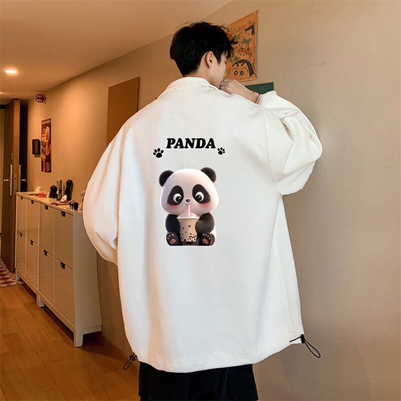 麂皮绒夹克男大码立领褂子外套JK85417-P68加绒款-P78,男装夹克,电商A040