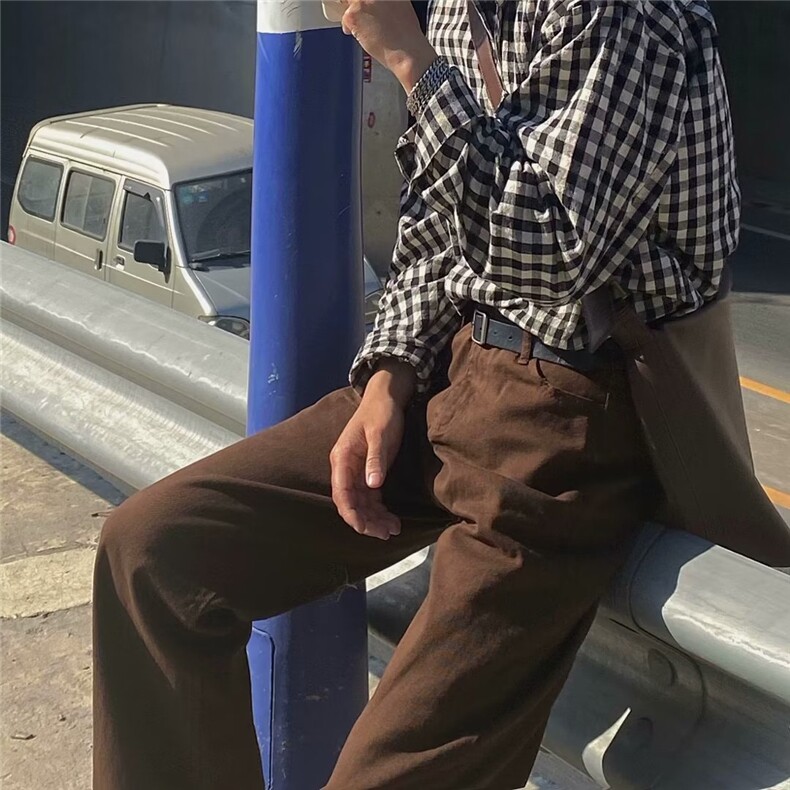 美式ins高街暗黑小众修身毛边微喇牛仔裤K7777-P48,男装牛仔裤,星座1109-3
