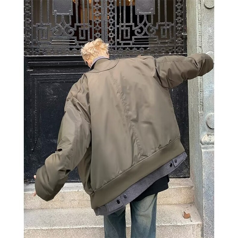 新款棉衣男冬季棉袄外套假两件棉衣M2802P95,男装棉衣,星座1116-2
