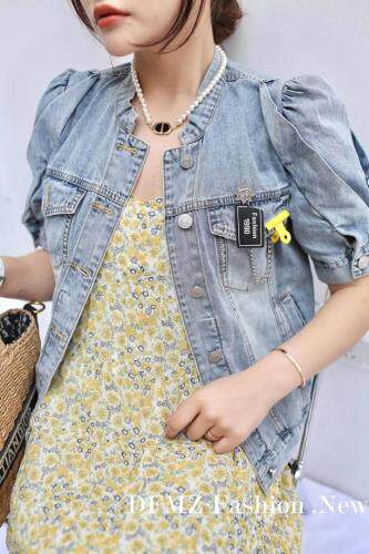 连衣裙+牛仔外套，女装连衣裙，东方明珠