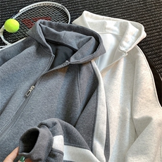 重磅拼色男女连帽卫衣特P60M-3XL，男装卫衣，电商B325