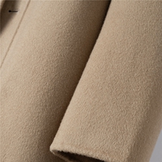 2025年秋季新款系扣纯色简约针织羊毛大衣外套时尚休闲通勤百搭，男装毛呢大衣，诗洋大衣