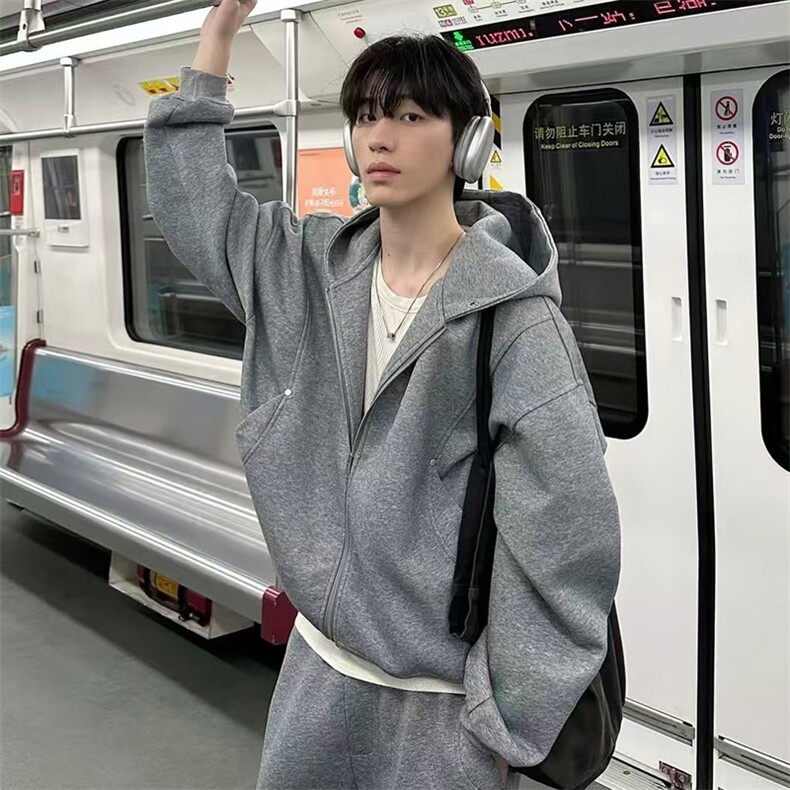 25秋冬新款连帽卫衣套装男式卫衣开衫外套716A-C005P48,男装休闲套装,星座716A（原星座815-4）