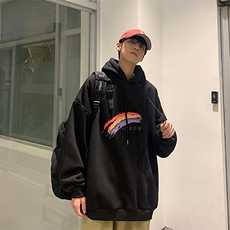 A040-WY2064-P40连帽卫衣男加肥加大码胖子棒球服外套，男装卫衣，电商A040