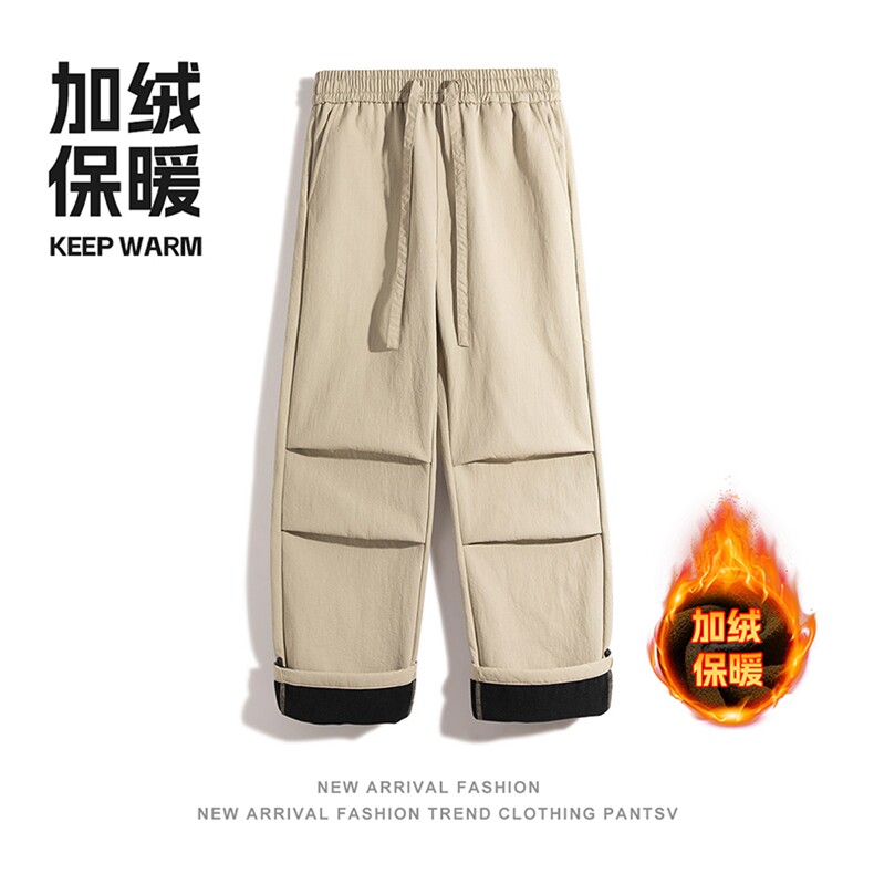 加绒休闲裤男伞兵裤多色防水登山裤DSA157B-K9811R-特P45,男装休闲裤,电商A157B