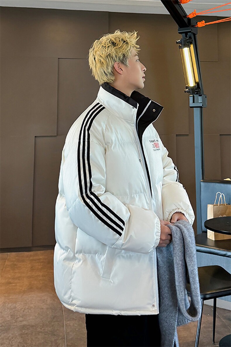情侣棉衣棉服小牛津覆膜面料冲锋棉袄面包服-1607A-P80【量大有差,男装棉衣,星座207