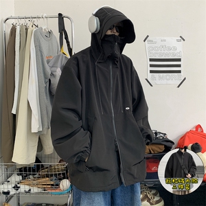 抖音直播！冲锋衣防风防水三合一外套夹克男两件套 XH36SHY-P97图片