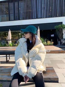 韩版面包服羽绒图片