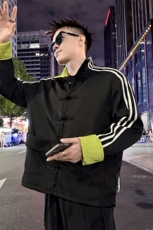 新中式立领夹克外套男秋季潮牌新款运动设计感上衣8011-P118控168，男装夹克，电商C208