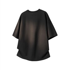 2026美式重磅冰感民族风贴布短袖T桖春夏DX2620特P28控59，男装T恤，电商B208