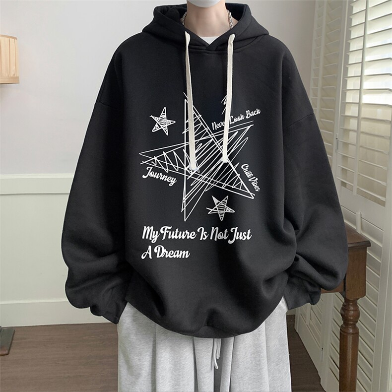 连帽卫衣男大码胖子帽衫大号运动服WY2456-P35,男装卫衣,电商A040