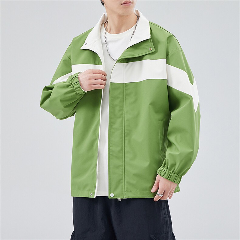 新款现货户外双面穿立领夹克男冲锋衣外套JK901-P75,男装夹克,星座1204-3