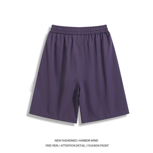 夏季新款户外机能百搭抽绳宽松速干短裤B315-K25789-特p30控58图片