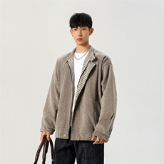 【现货】XZ1218WT8564特价P72树纹肌理千鸟格内里哈灵顿夹克外套，男装夹克，星座1218（原611-3）