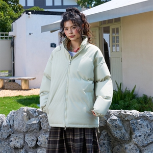 抖音得物美式潮流高品质格子三防加厚羽绒棉衣外套棉服MY5555-P68图片