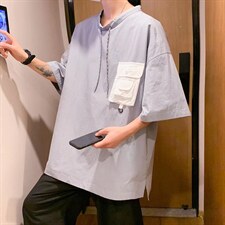 男圆领T恤宽松短袖T63P30，男装T恤，星座1116-2