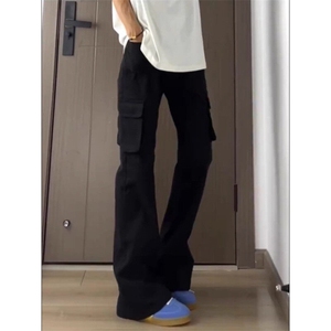 现货 黑色迷彩工装牛仔裤ZK0330-特批55图片
